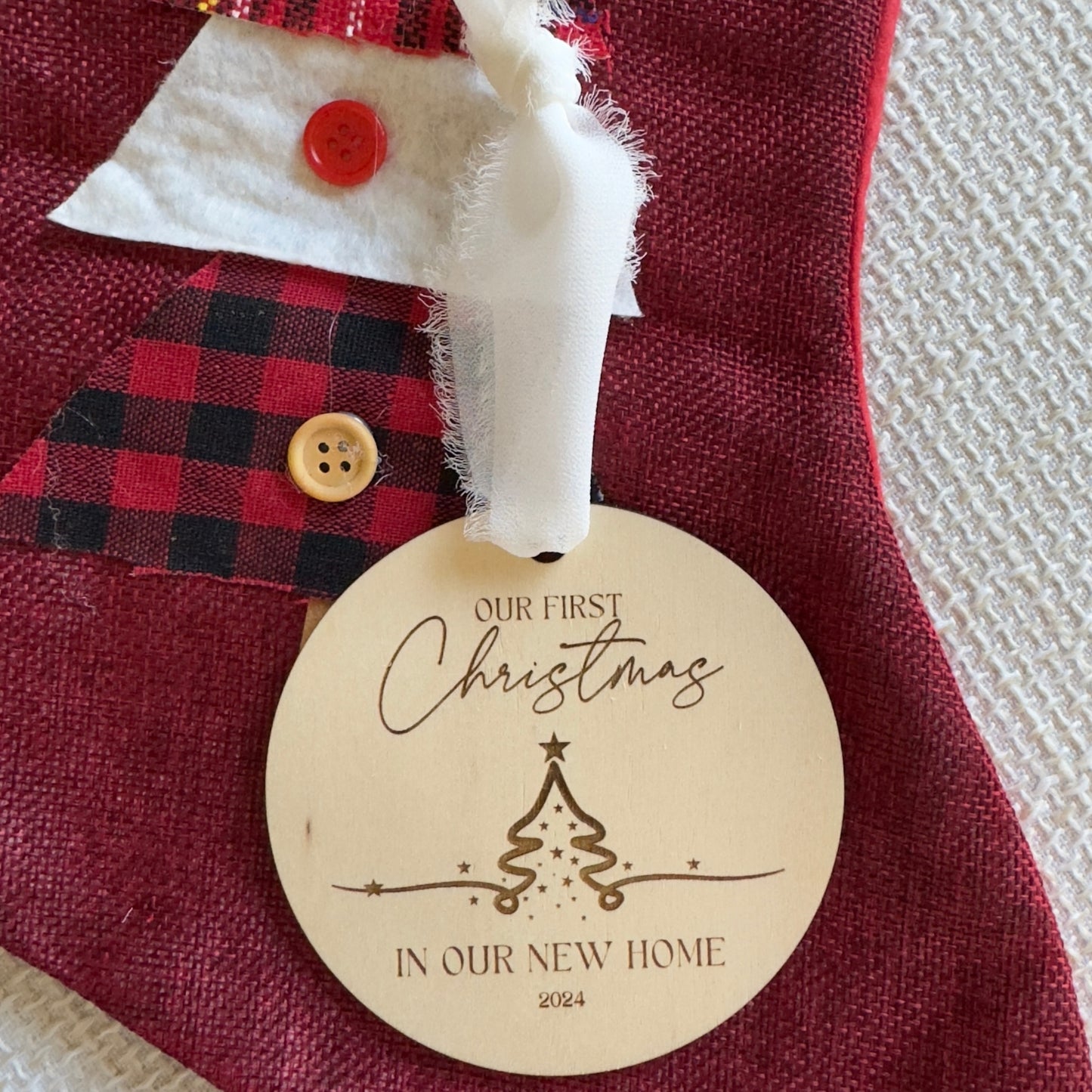 New Home 2024 First Christmas Ornament
