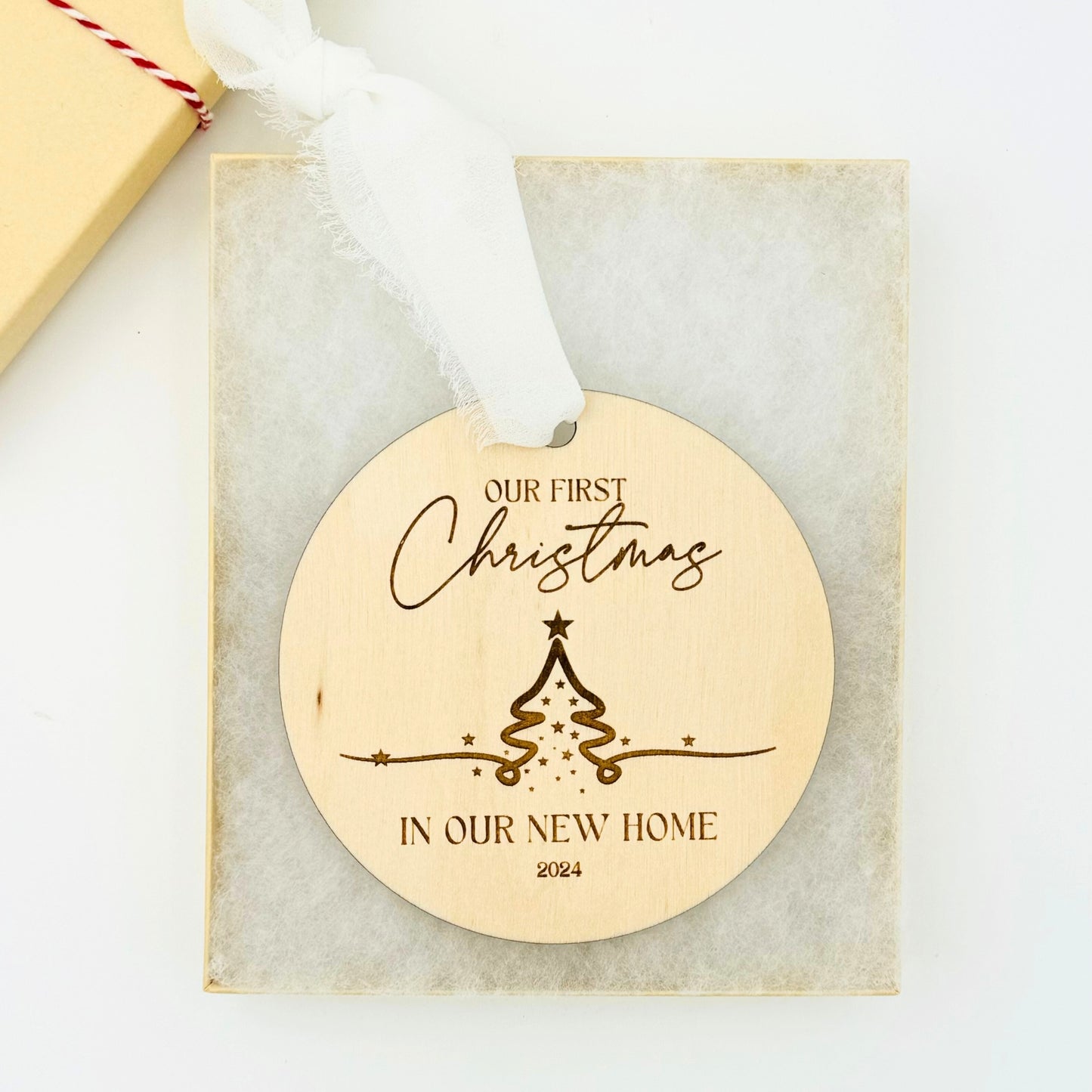 New Home 2024 First Christmas Ornament