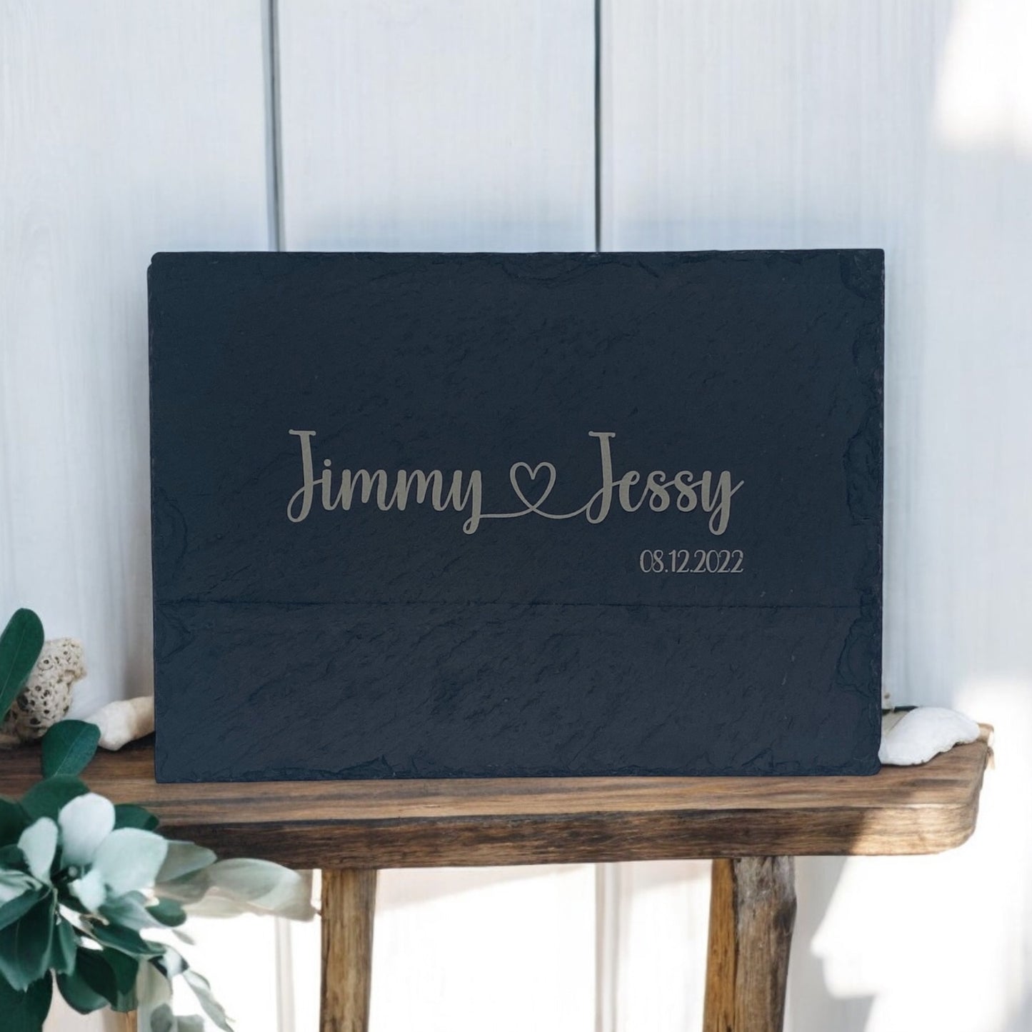 Hearts United Premium Slate Serving Board – Made in the USA