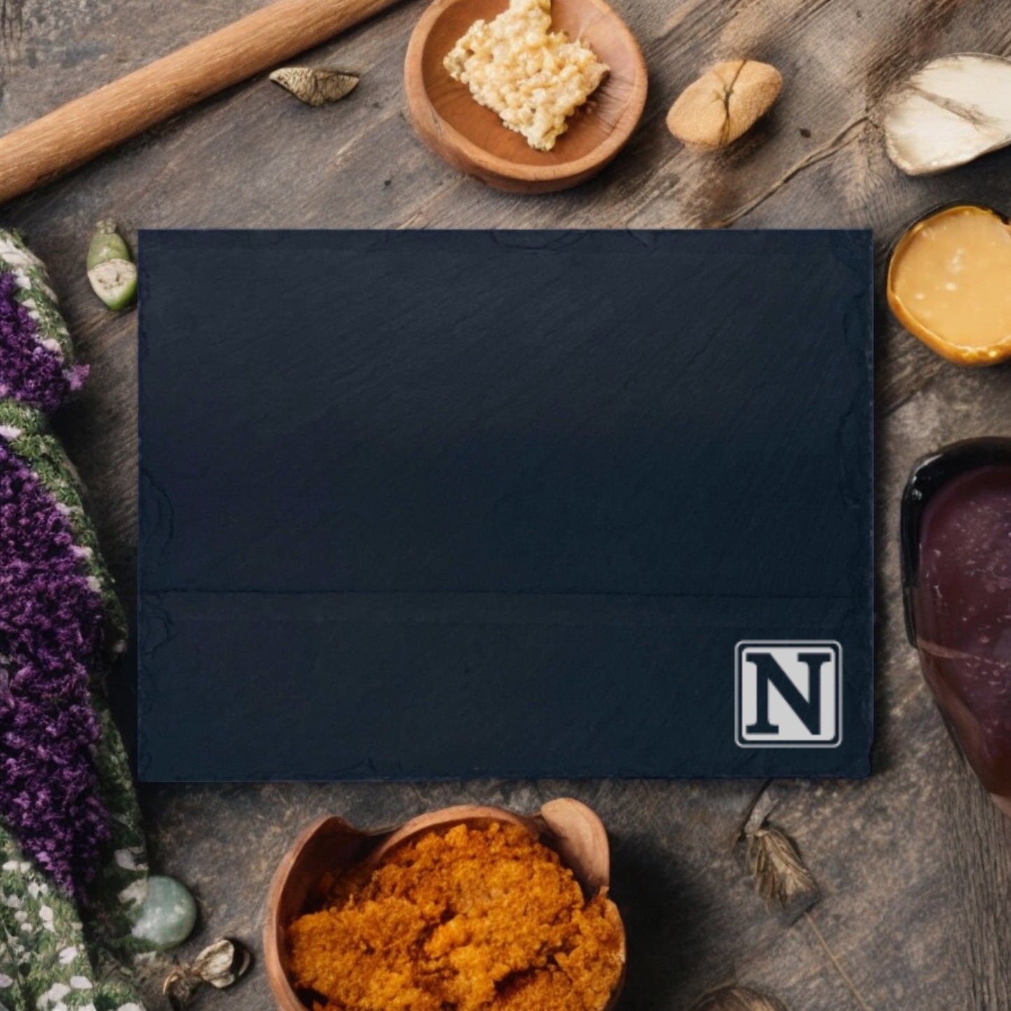 Initial Imprint Premium Slate Serving Board – Made in the USA