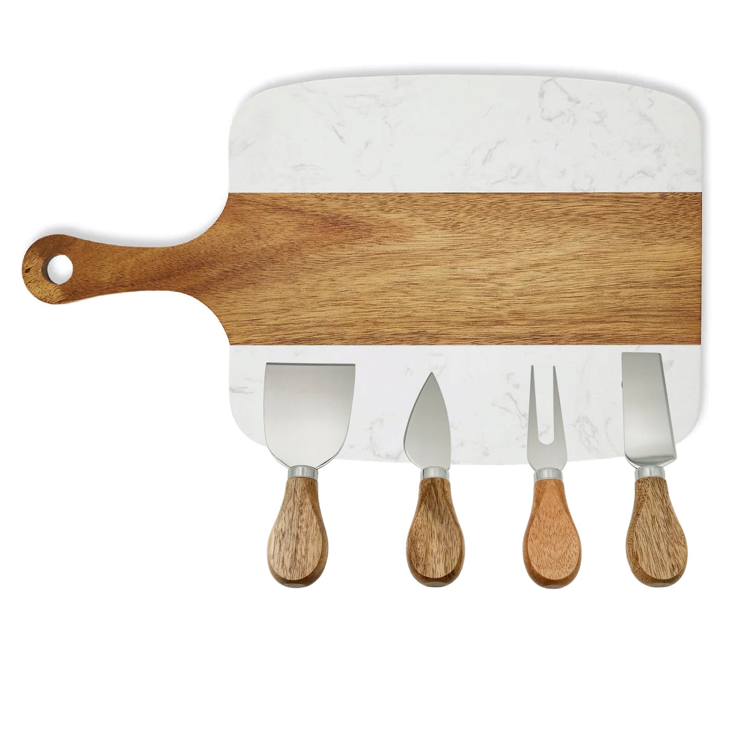 Heritage Marble Cheese Set