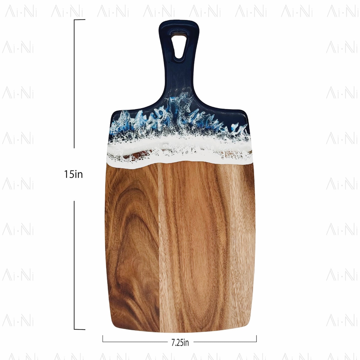 Personalized Handcrafted Resin Paddle Board – Stunning Serveware for Every Occasion